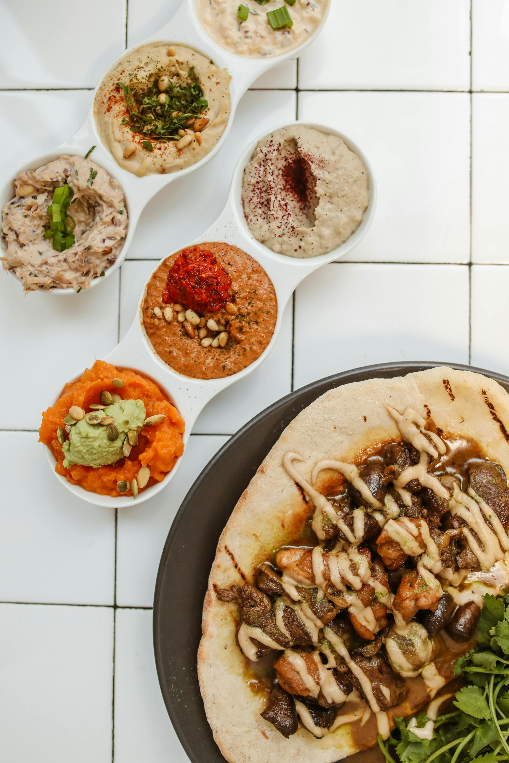 Mixed food platter
